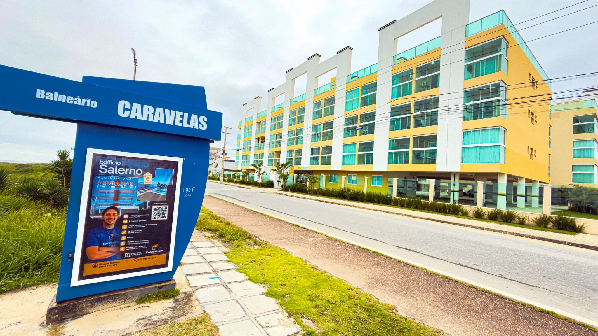 Studio Frente Mar no Fit Summer em Matinhos | Moderno, Mobiliado e com Garagem
